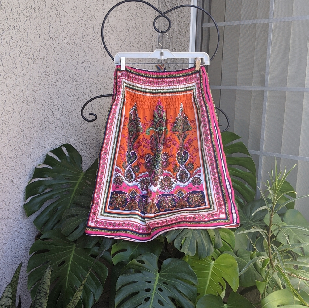 Skirt silk summer